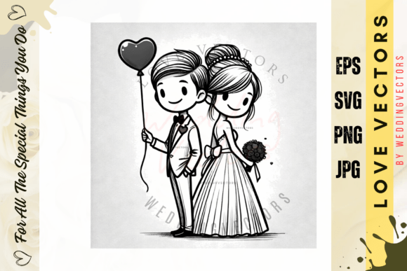 Celebrating Love in Vector: The C2478 Illustration Collection