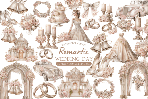Designing a Charming Wedding Itinerary with Rustic Clipart