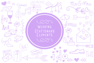 Hand-Drawn Wedding Stationery Elements for a Personal Touch