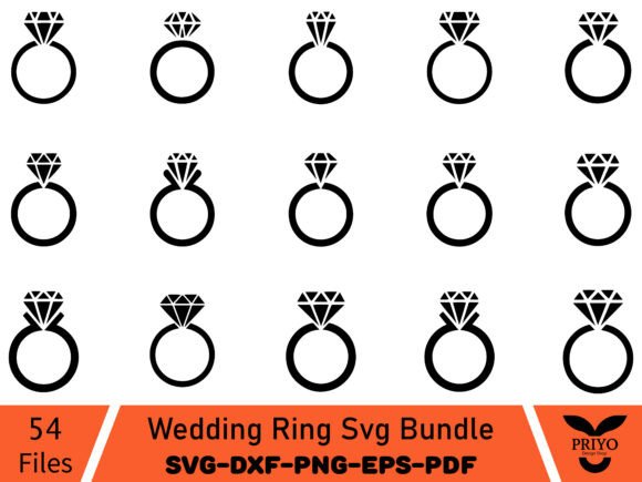 Wedding Ring SVG Bundle: Crafting Memories That Last